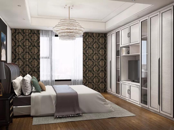 电视柜衣柜一体柜