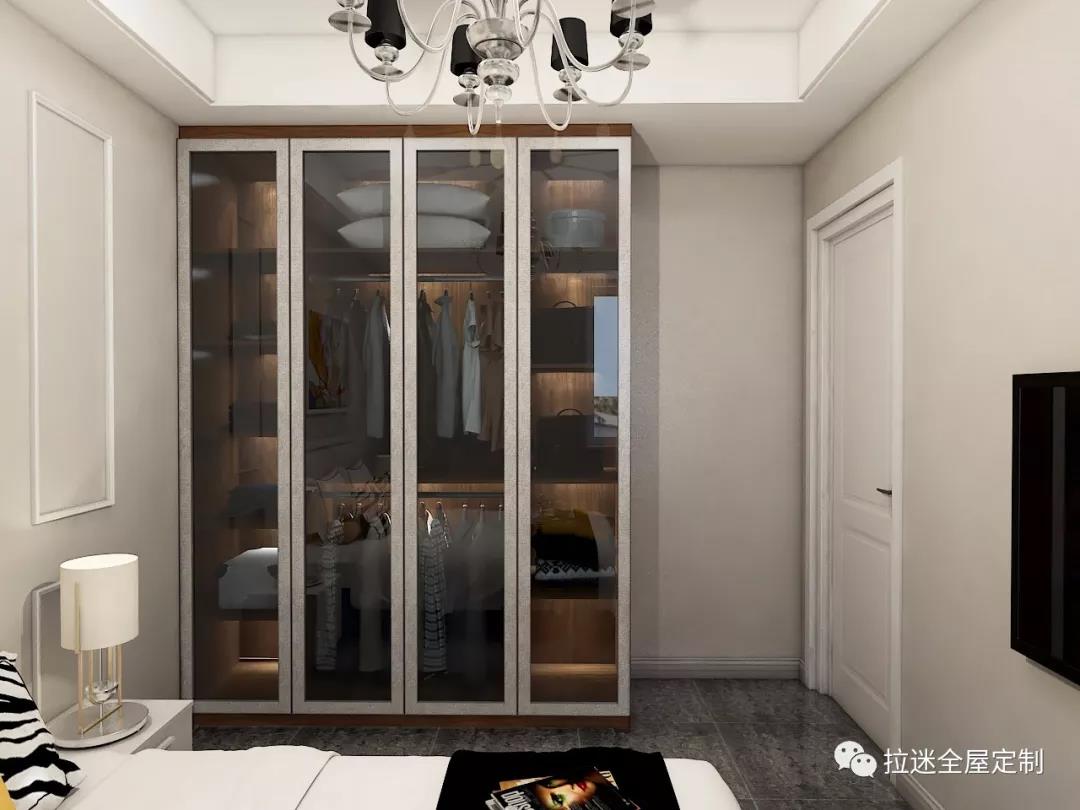 玻璃门衣柜定制