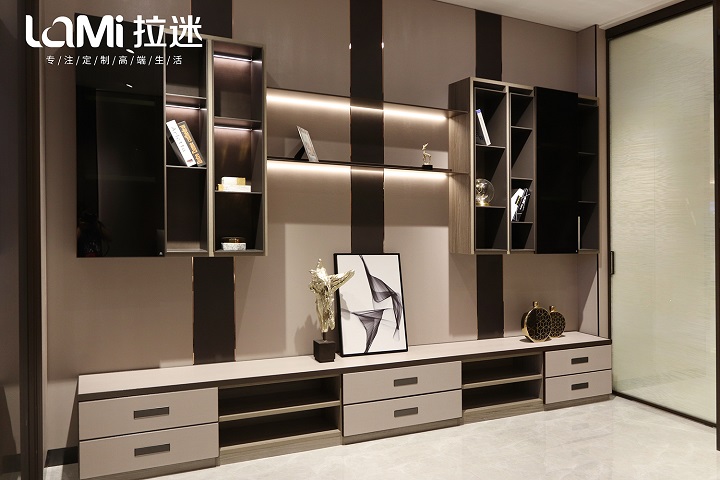 欧式奢华整体电视柜