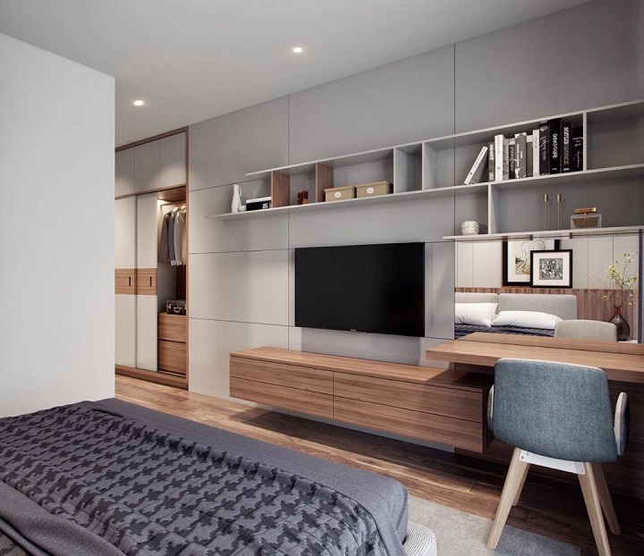 次卧全屋定制效果图