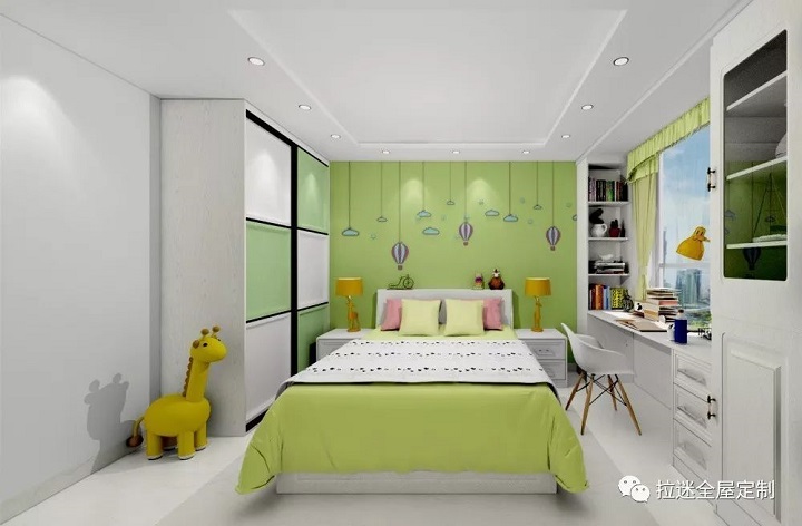 儿童房卧室效果图