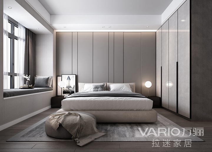 主卧定制衣柜效果图