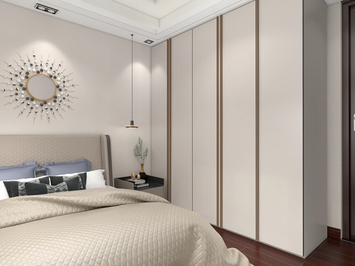 卧室定制衣柜效果图