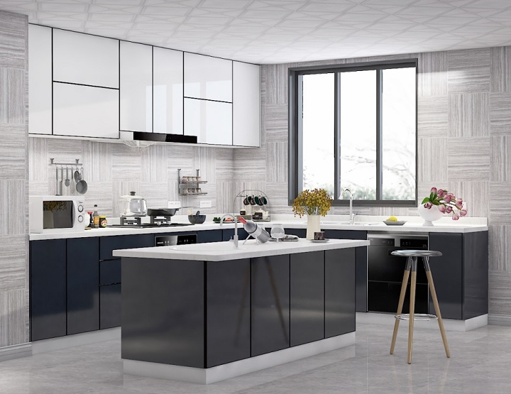 厨房家具定制效果图