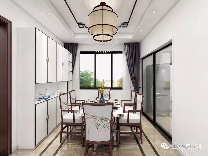 新中式餐厅图片