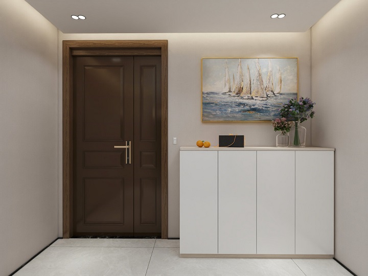 玄关定制效果图