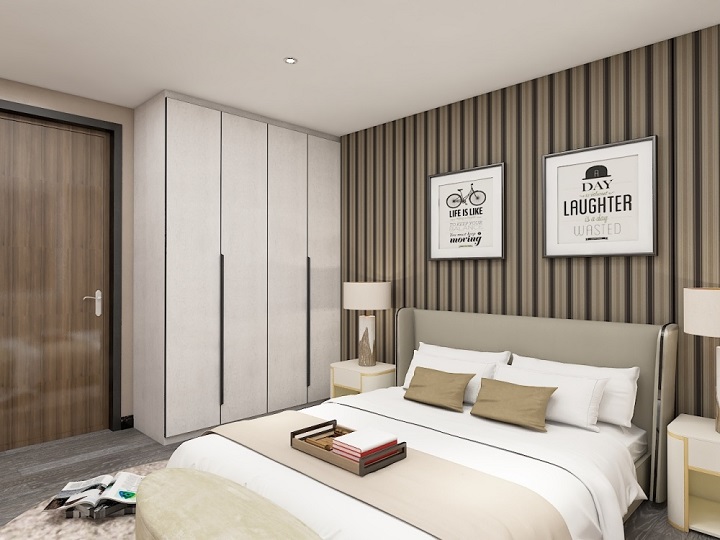 卧室衣柜定制效果图