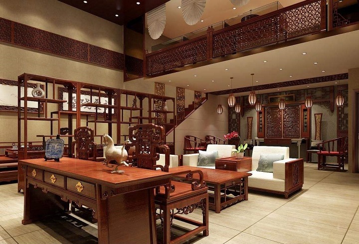 红木家具效果图