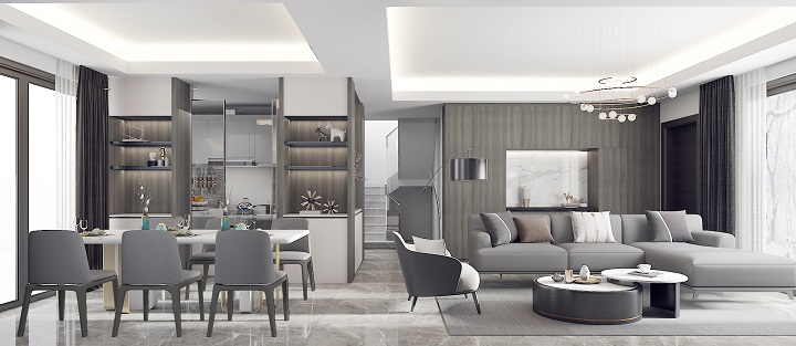 客厅全屋定制图片