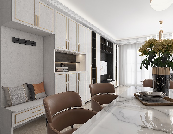 全屋定制玄关鞋柜图片