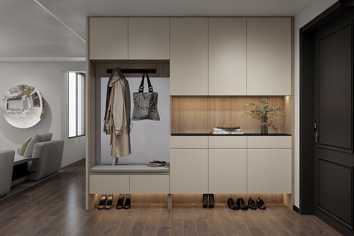 拉迷玄关柜图片